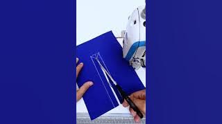 Sewing Perfect  Placket Quickly and  easily| Sewing Tips and tricks #shorts