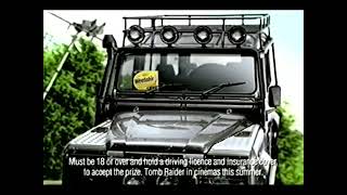 Weetabix Lara Croft Tomb Raider Movie Tie-In Uk Ad 2001