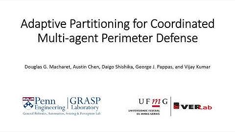 IROS2020 - Adaptive Partitioning for Coordinated Multi-agent Perimeter Defense