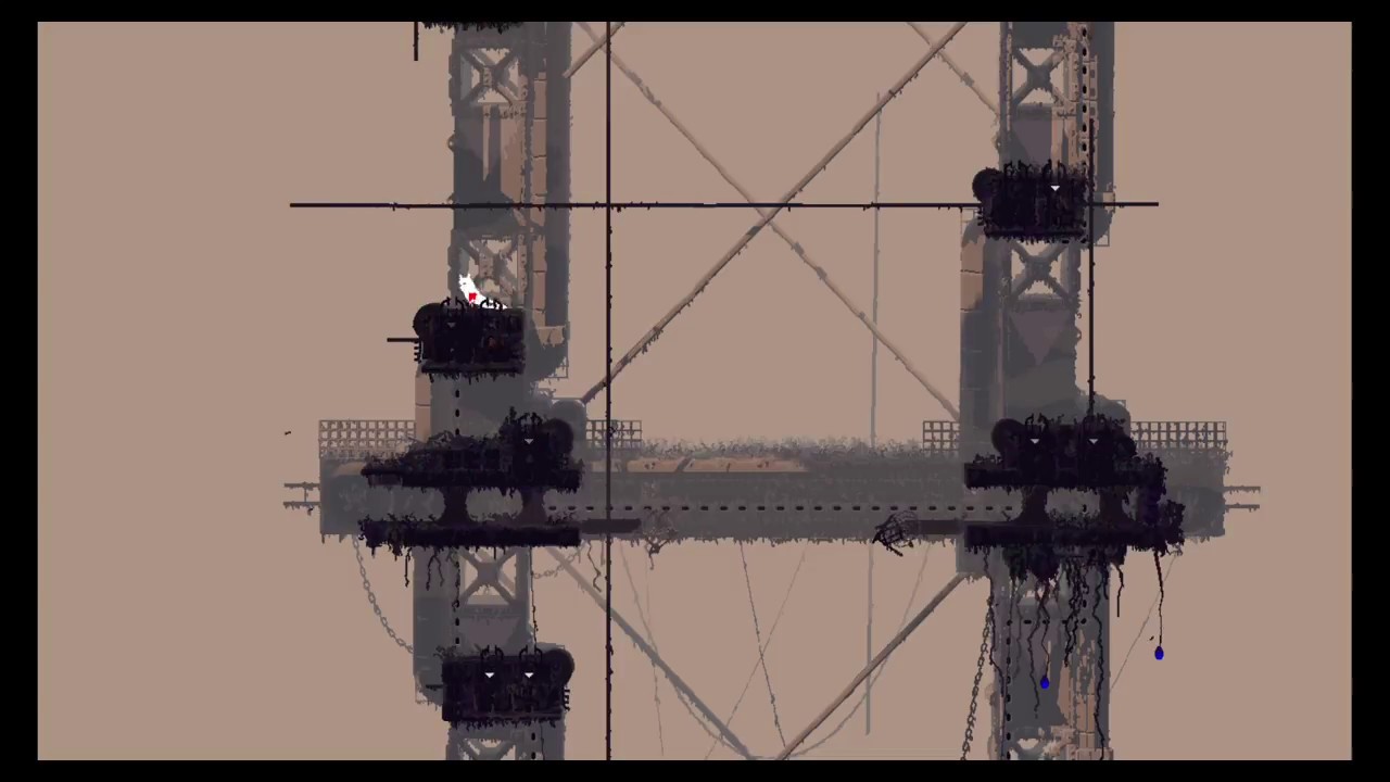 Rain World Traversing Chimney Canopy while carrying two neurons YouTube