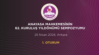 Anayasa Mahkemesinin 62. Kuruluş Yıldönümü ve Prof. Dr. Ömer Çınar'ın Andiçme Töreni