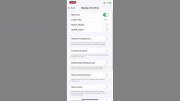 How To Turn Off Bold Text On An IPhone #iphone #tutorial #iphonetutorial