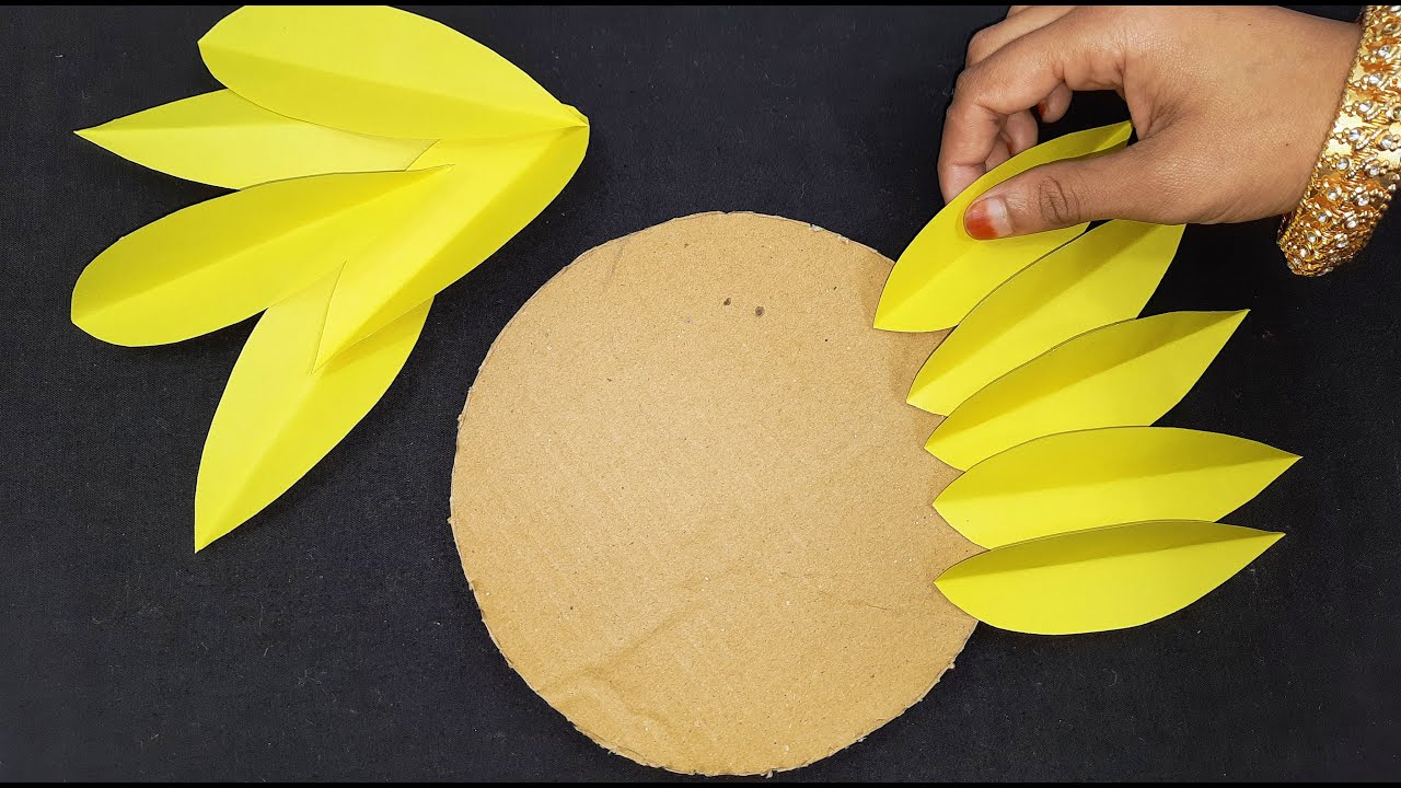 2 Super Easy Paper Flower Wall Hanging | Paper Crafts | Home Decor Ideas | Crafts gallery