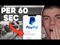 Earn $2.00 Every 60 Seconds! (Free Paypal Money Trick 2020!)