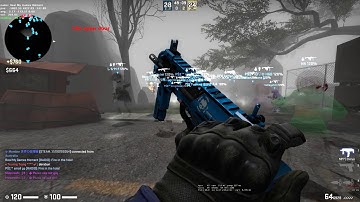 CS:GO ZOMBIE ESCAPE MOD MAP ze_silent_hill_blackblood_v15 stage1,2