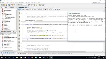 Como crear un Login y vincular a un formulario en java Netbeans