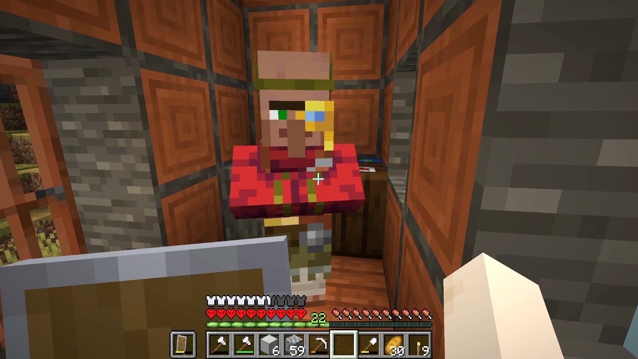 trying to beat hardcore minecraft again part 3 - YouTube