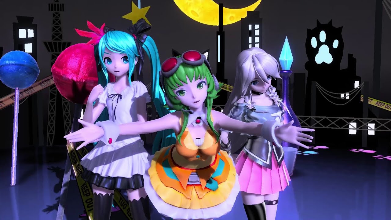 虎視眈々 (Koshitantan) with Miku, Rin, Luka, GUMI and IA - Project