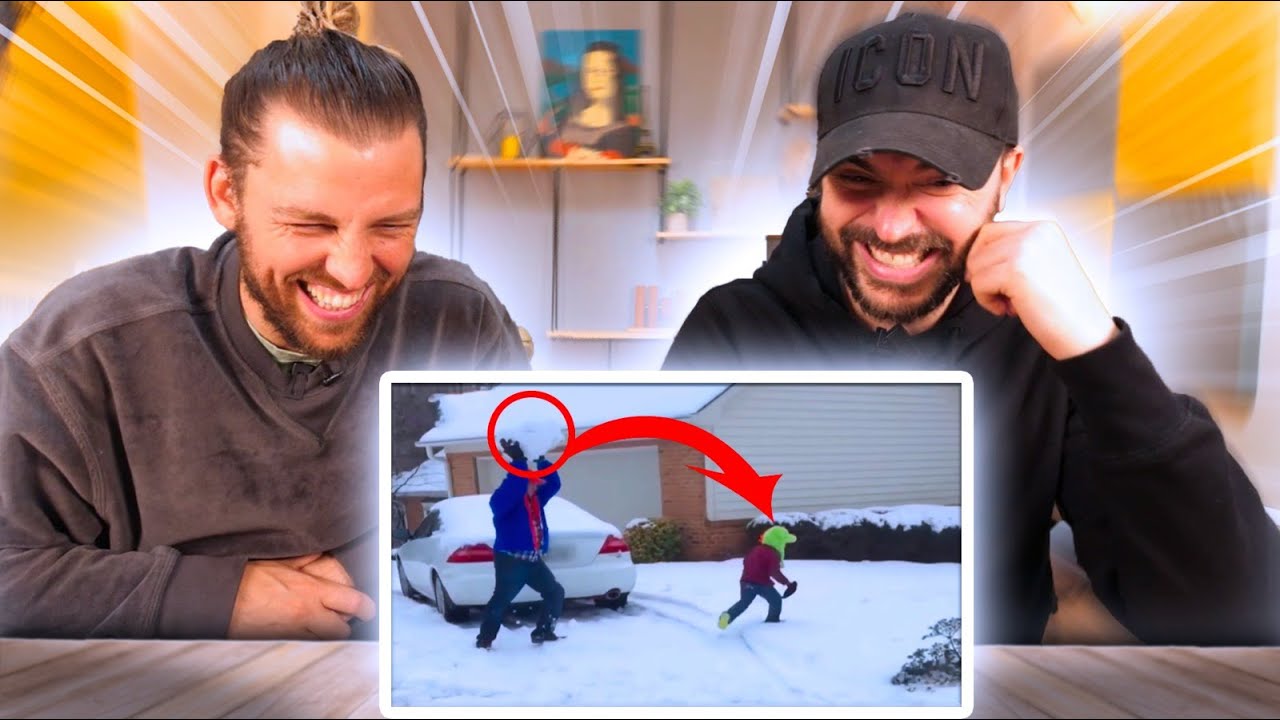 Ils se font surprendre en caméra de surveillance (énorme fou-rire dans la vidéo)