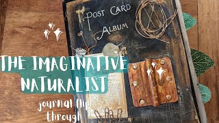 The Imaginative Naturalist Lap Book - Junk Journal Flip Through (sold - thanks)