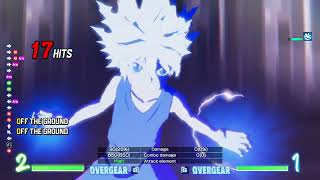 Hunter X Hunter Nen Impact  Killua Jump Cancel Specials 100 Combo