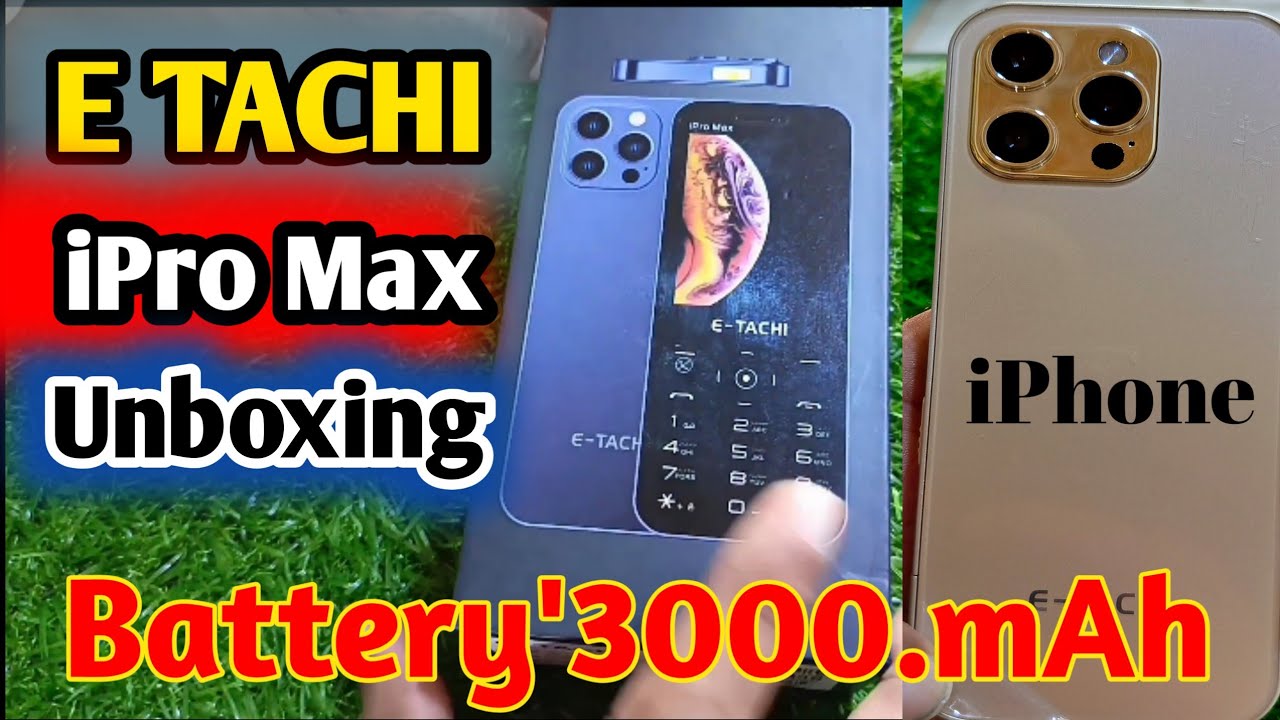 ETachi iPro Max Unboxing & Reviewunboxingvideo E Tachi Mobile