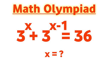 Nice Exponential Algebra Equation | Math Olympiad |