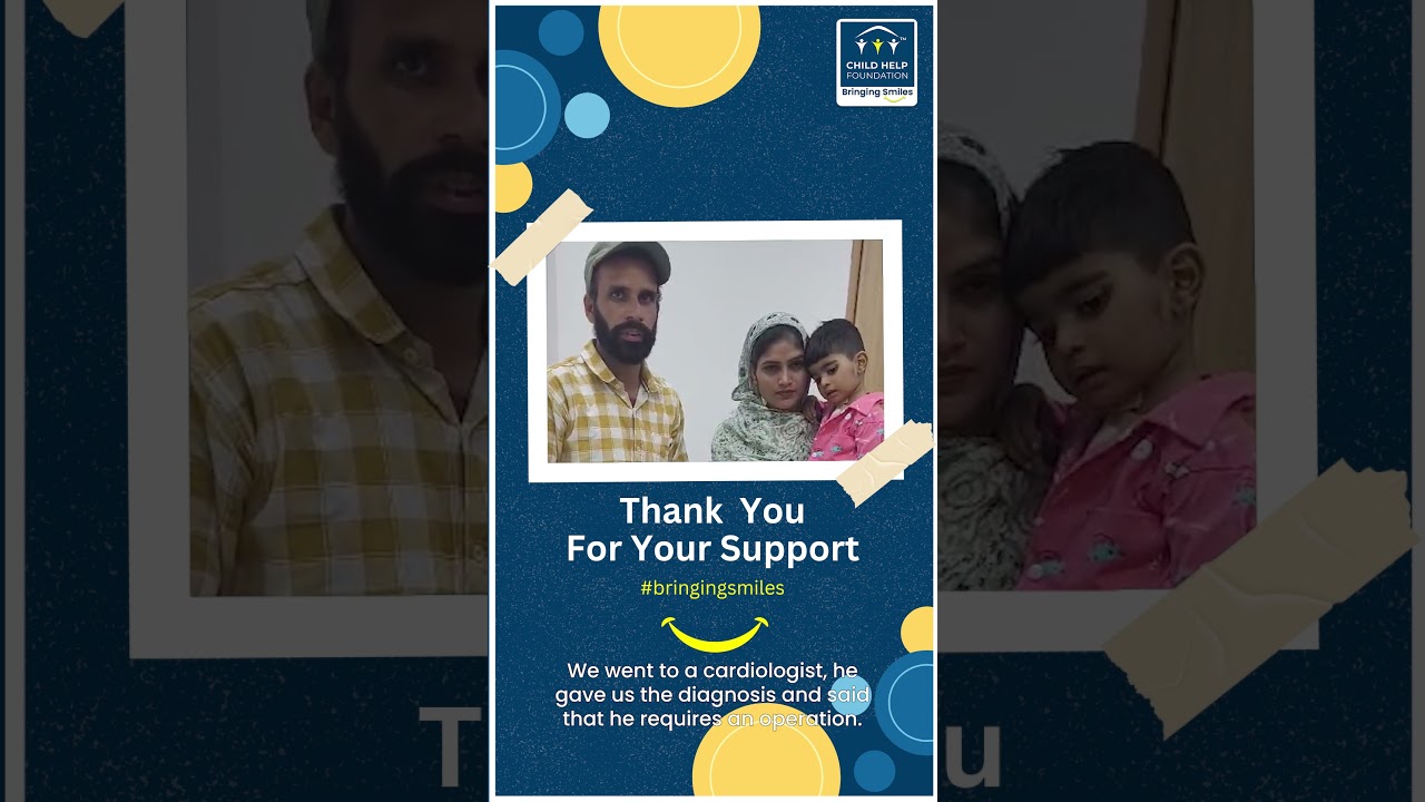 Ranjeet is Saved from a Life-Threatening Heart Disease | Child Help Foundation | 