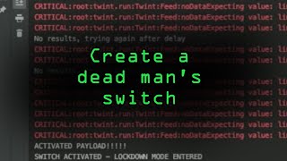 Create a Dead Man's Switch in Python to Encrypt a File When You Don't Check In [Tutorial] by Null Byte 85,200 views 3 years ago 17 minutes