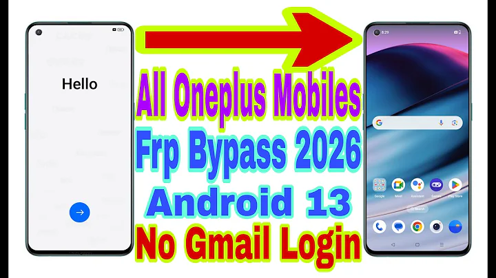 All OnePlus Android 13 Frp Bypass | New Trick 2026 | Reset Frp/Bypass Google Account By Tech Babul