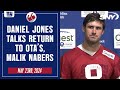 Daniel Jones talks return to OTAs after a flurry of offseason rumors surrounded the Giants QB | SNY