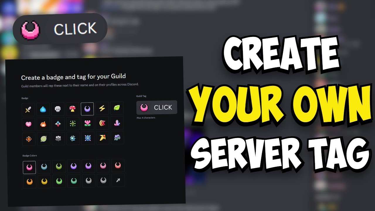 How To Make Your Own Discord Server Tag (NEW 2025 Tutorial!) - YouTube
