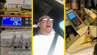 Jeweler Ben Baller Shows His All Gold Money Counter!