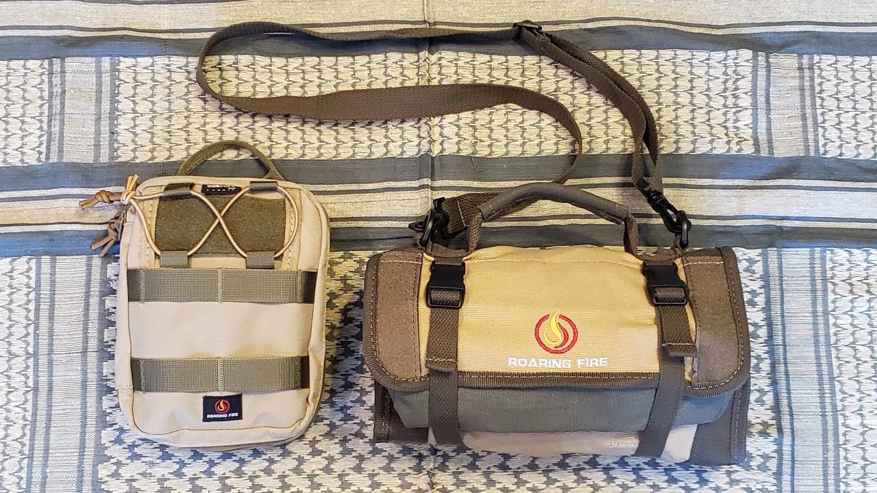 Roaring Fire gear - Mini tool roll and Ember Pro organizer