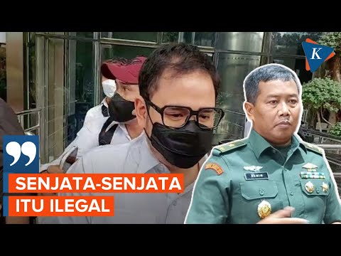 TNI AD Bantah Beri Izin Kepemilikan Senjata Api untuk Dito Mahendra