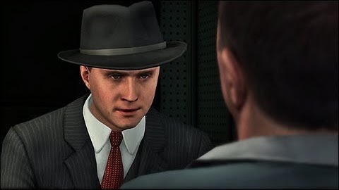 LA Noire: how to tell if someone is lying - (LA Noire lying)