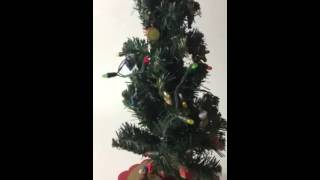 Avon "Christmas is Coming" Musical Advent Tree 1996