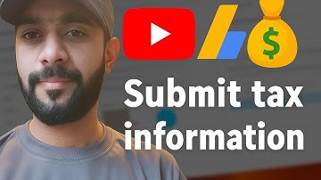 How to Submit YouTube AdSense Tax Information | Step-by-Step for Pakistan 2025