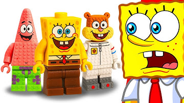 The Most SATISFYING SPONGEBOB Lego Animations!