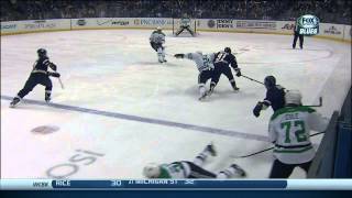 Vladimir Tarasenko wrist shot goal 2-1 Dallas Stars vs St. Louis Blues 11/23/13 NHL Hockey.