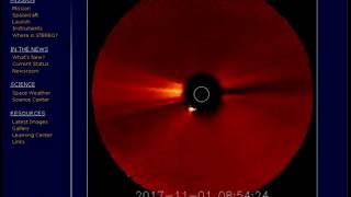 20171102 LATEST STEREO AHEAD CAMERAS   COR1 COR 2 HI 1 HI 2