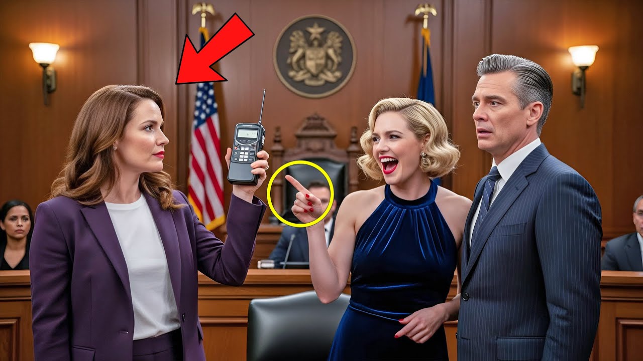The Mistress Smiled In Court — Seconds Before The Audio Exposed Everything