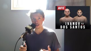 UFC Fight Night: Junior Dos Santos vs Blagoi Ivanov PREDICTIONS