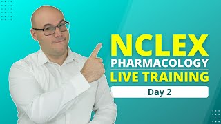 How to PASS the NCLEX Step by Step [Pharmacology 7Day Training ] Day 2