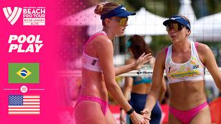 Taiana Lima/Talita vs. Durish/Koenig - Pool Play Highlights | Rio de Janeiro 2026 #BeachProTour