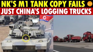 Shocking North Koreas M1 Tank Clone Made From Chinas Old Linejust A Shell Of Logging Trucks