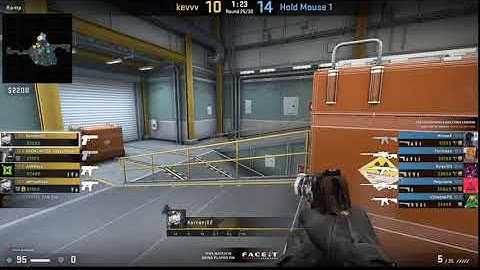 CSGO| FINALS | HOLD MOUSE 1 V KEVVV