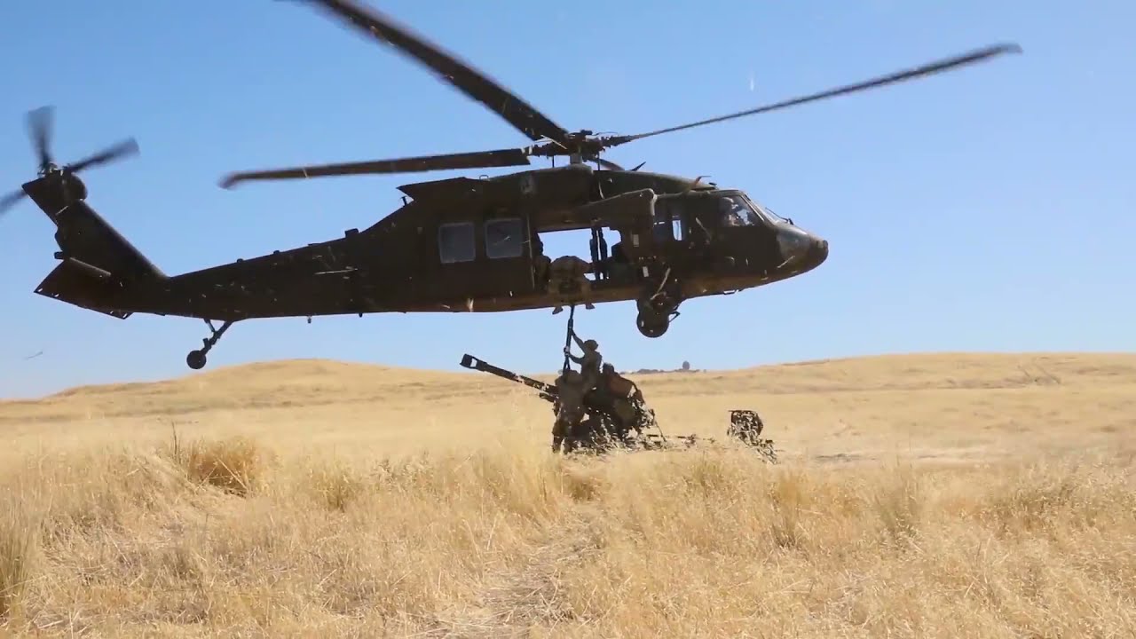Sling Load Training at Camp Roberts, California National Guard