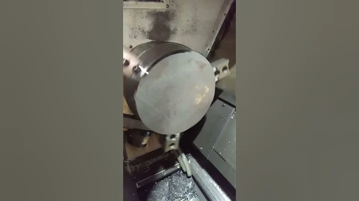 huge cnc turning centre 😍  Dia 500 mm cylinderical    material machining. #cnc #shorts  #cncmachine