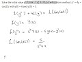 Solve Initial Value Problem Using Laplace Transform | Differential Equations