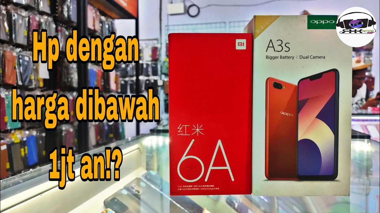 Rekomendasi Hp harga dibawah 1jt an di Toko RHK Cellular!? YouTube