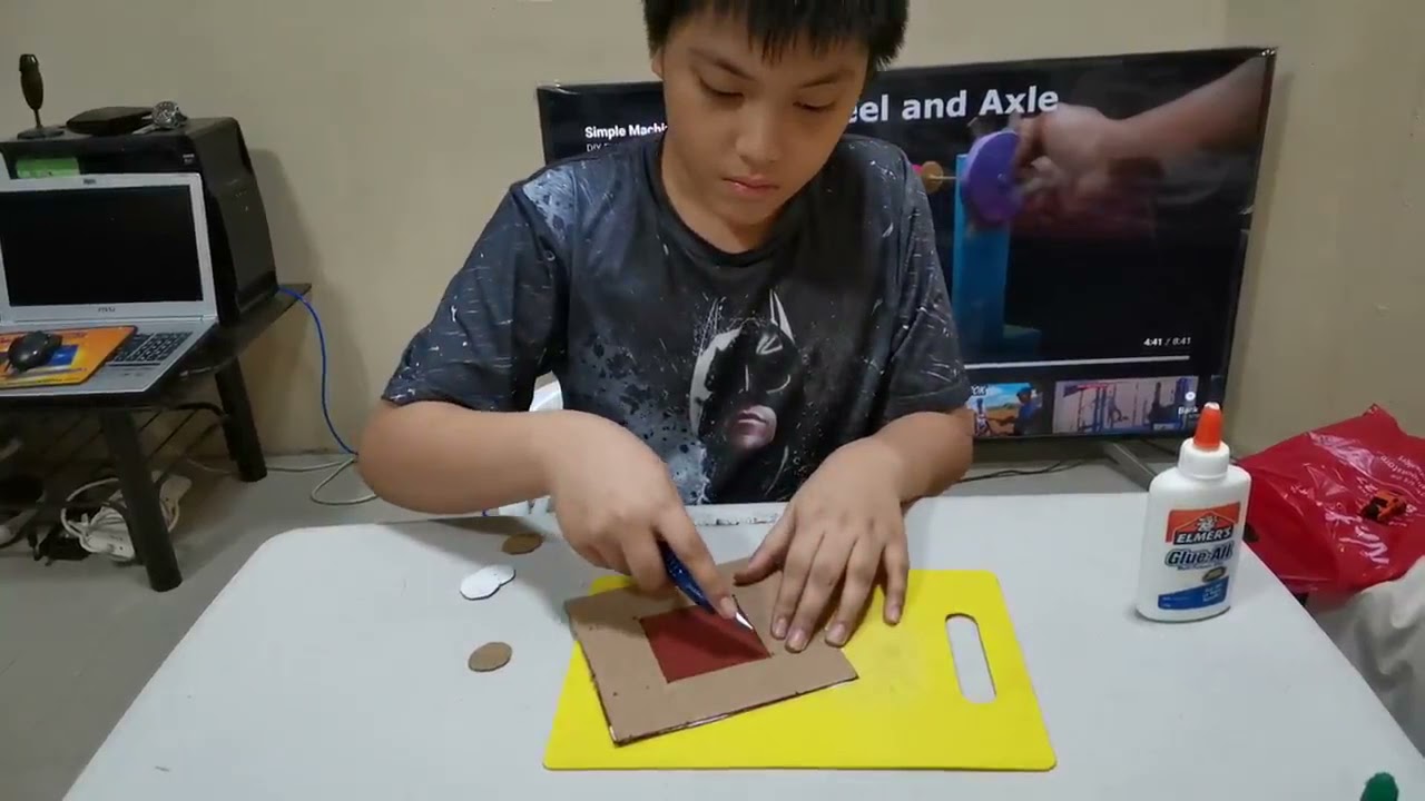 How to make a Simple Wheel and Axle Project. YouTube