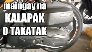 CVT Honda click 125i mga pinagmulan Ng malakas na kalapak, paano pahinain?