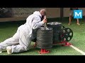 Monster workout  strongest nfl player  james harrison  muscle madness