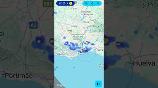 Lloviendo en Isla Cristina🌴🇪🇦#españa #huelva #andalucia #eltiempo