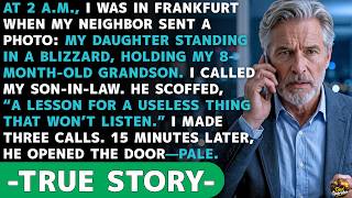 My Neighbor Sent Me a Photo at 2 A.M.—15 Minutes Later, My Son-in-Law Opened the Door Pale
