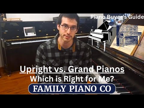 Upright vs. Grand Pianos: Which is Right for Me? | Piano Buyer's Guide 🎹 🎶