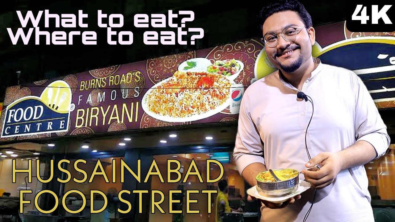 Mini Food World in Karachi Hussainabad Food Street Eat Insider 4K