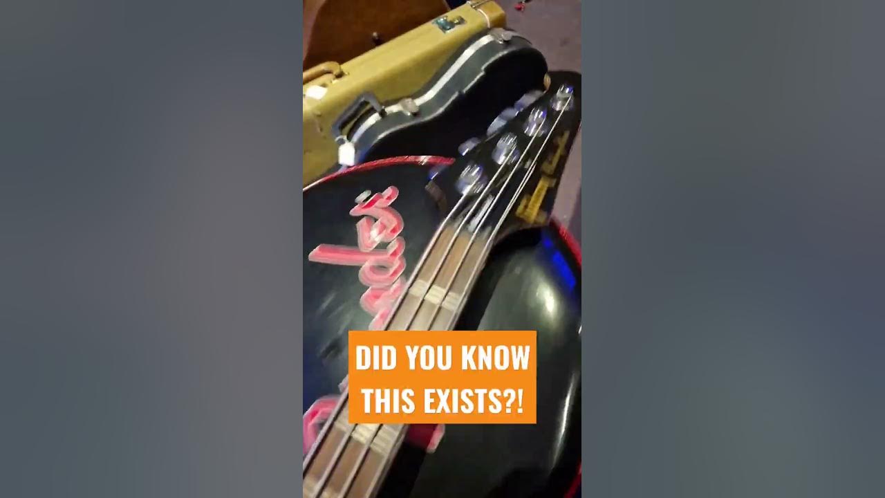 CRAZY GIBSON BASS WITH TREMOLO! #bassguitar #shorts