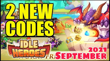IDLE HEROES || 2 NEW SEPTEMBER 2021 REDEEM CODES || NEW REDEEM CODES || CÓDIGOS IDLE HEROES